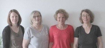 Unser Verwaltungsteam (v.l.n.r.): Jessica Pfeifer, Monika Christ, Anette Mottner. und Sandra Runkel. (Foto: Klaus Kordesch /eöa)